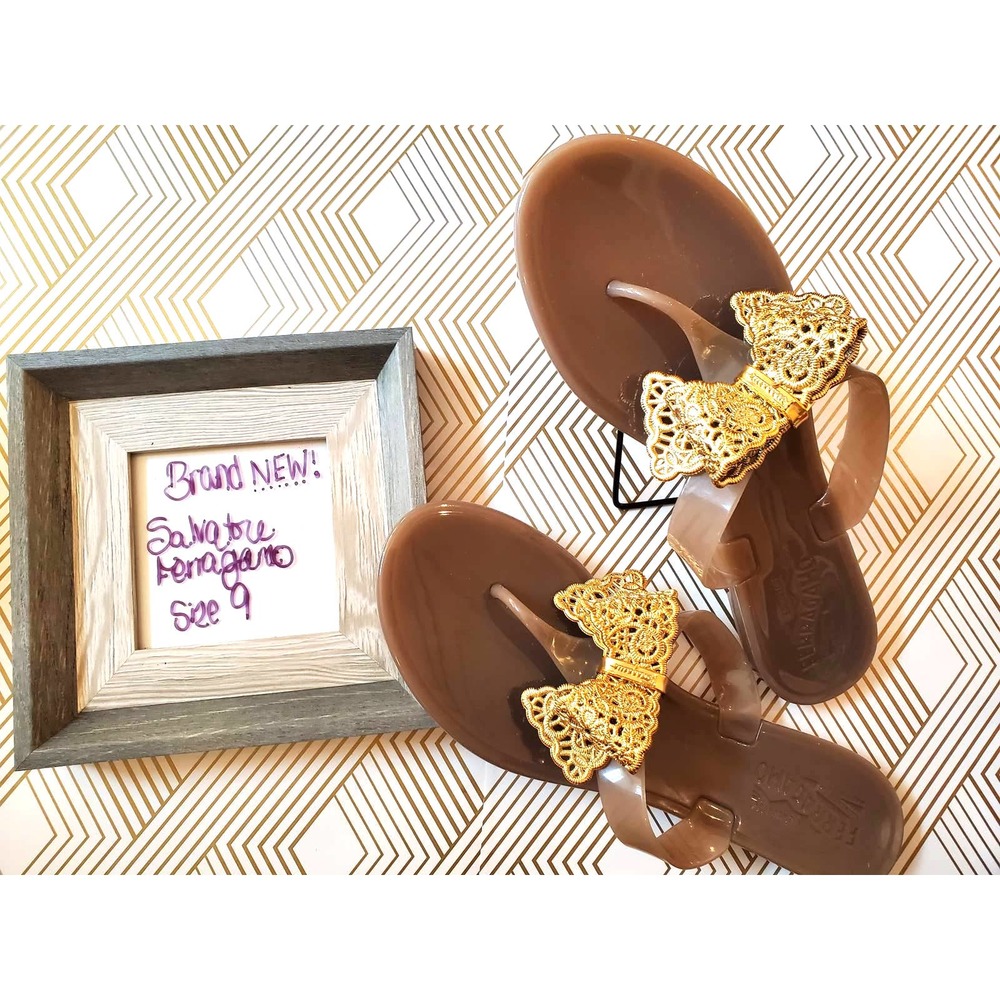 NEW-Salvatore Ferragamo Sandal, trendy lady!